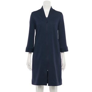 Croft and Barrow Navy Blue Robe